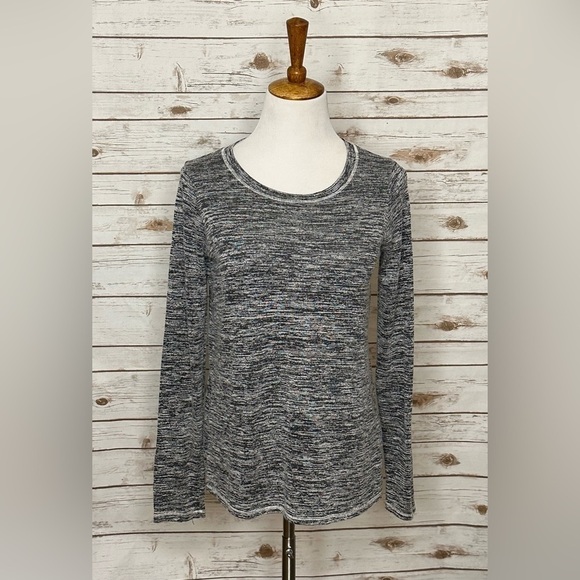 Michael Stars marled long sleeve t-shirt - Picture 1 of 4
